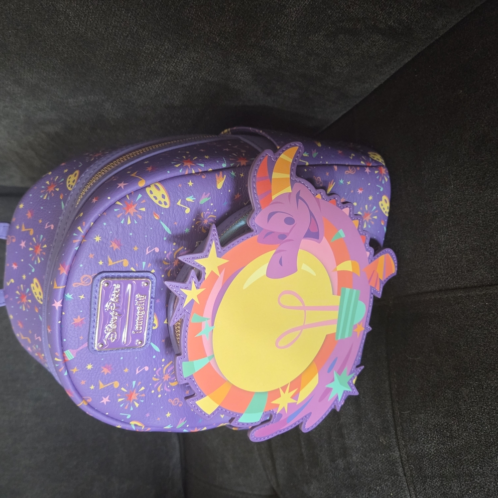 Loungefly Purple and Yellow Celestial Bag